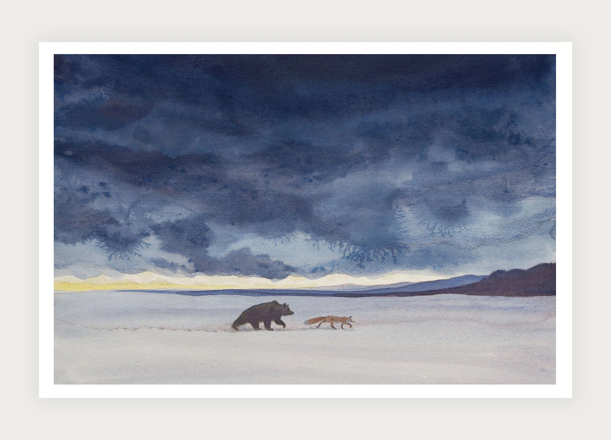 L'ours et le renard